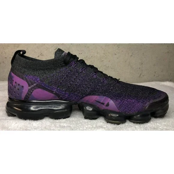 Nike Air VaporMax Flyknit 2 Night Purple Mens Running Shoes 942842-013 Size 10 - Picture 4 of 11